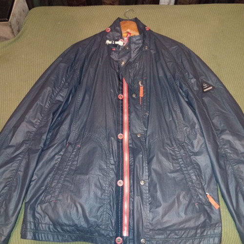 Windbreaker jacket Navy & Green XL like new