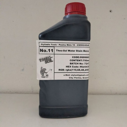 Theosol water-based varnishes new, available per piece