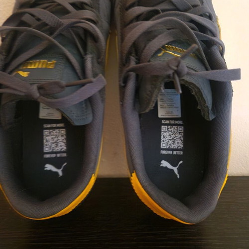 Puma sneakers size 44, blue