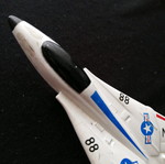 Fighter plane toy used, plastic miniature