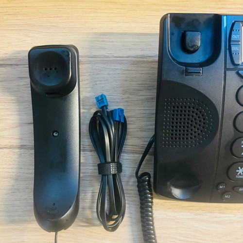 Telco Caller ID Phone like new, wired, black