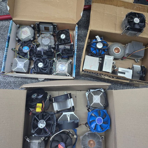 Cpu cooler used, sockets 478 775 1155, large quantity