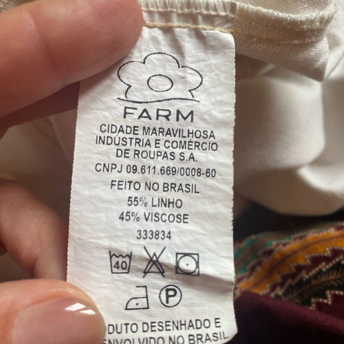 Farm Rio dress XL like new, colorful, summer with adjustable straps