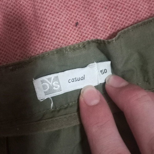 Kids jeans set like new, beige and green
