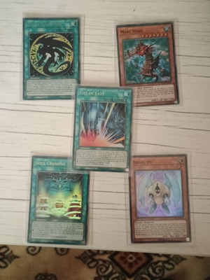 Yu Gi Oh cards new, pack of 5 rare