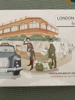 Harrods κουτί για μπισκότα μεταλλικό σαν καινούργιο