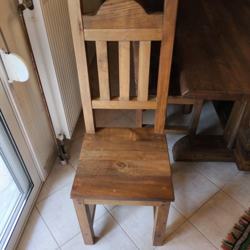 Monastic dining table like new 1.8×0.9 m