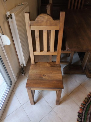 Monastic dining table like new 1.8×0.9 m