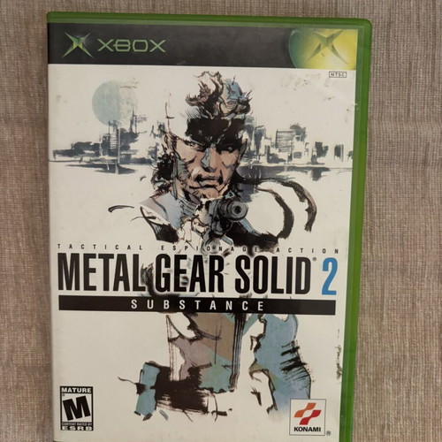 Metal Gear Solid 2 Substance Xbox Original NTSC full