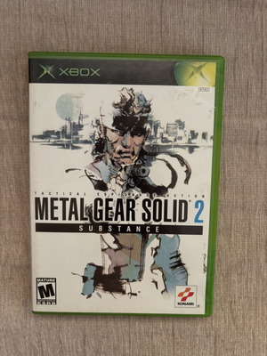 Metal Gear Solid 2 Substance Xbox Original NTSC full