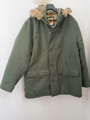 Timberland men's jacket like new, green, size L