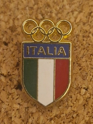 Olympic Games pin badge