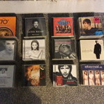 CD употребявани, 119 броя, рок, поп, 80-те, 90-те, 00-те, диско, инди, R&B