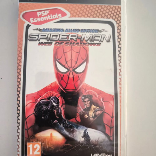 Spider-Man Web of Shadows Amazing Allied Edition PSP game like new
