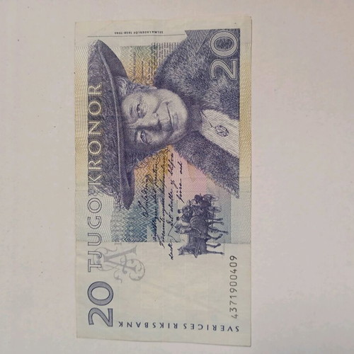 Banknotes used from Italy, Macedonia and Sweden