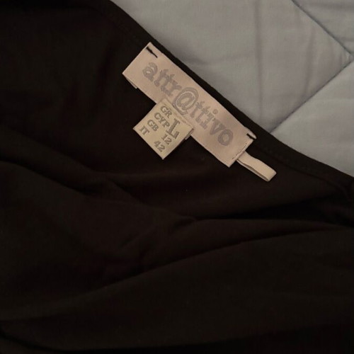 Attrattivo black dress size L like new