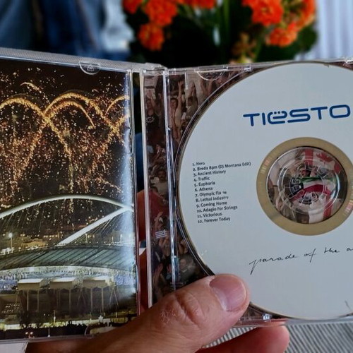 DJ Tiesto Athens 2004 Parade CD used