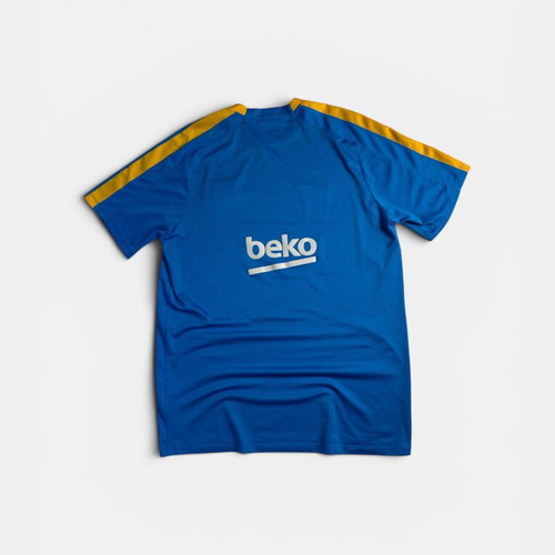 Nike FC Barcelona Vintage Y2K 2017-2018 Training T-shirt blue yellow, like new