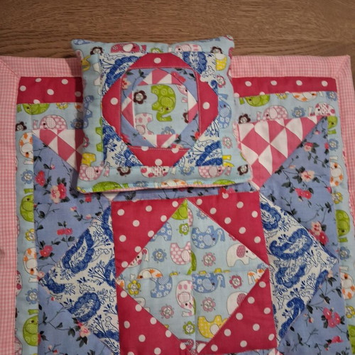 Doll bedding set new, handmade