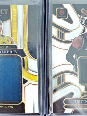 Euroleague Select 2025-2026 Panini 2 patches new