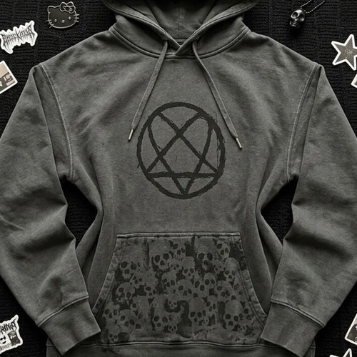 Him Hoodie hand drawn, large, new