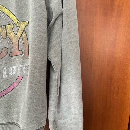 Juicy Couture sweatshirt jacket used, thin, green, size M