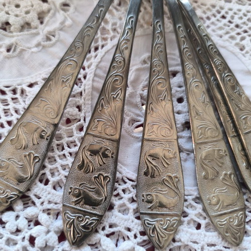Russian soup spoons new, 20 cm