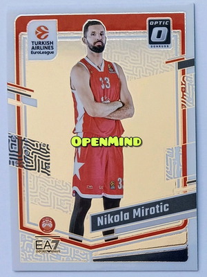 Nikola Mirotic Optic Card #155 Armani Milan Donruss Euroleague 2023-24 new