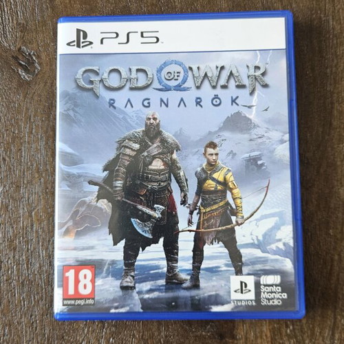 God of War Ragnarok PS5 game like new