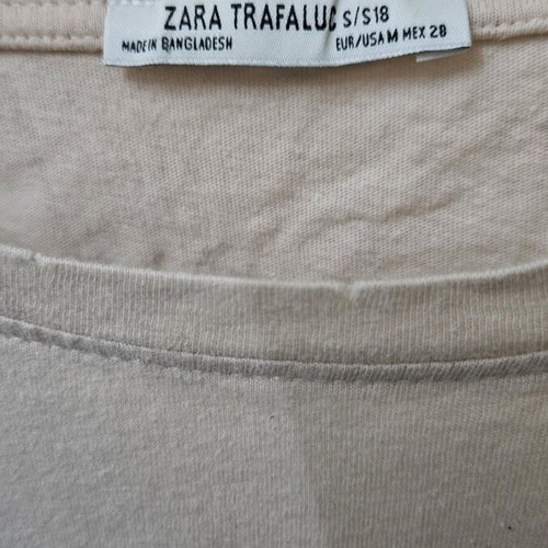 Zara pink blouse with ruffles on sleeves like new, loose fit