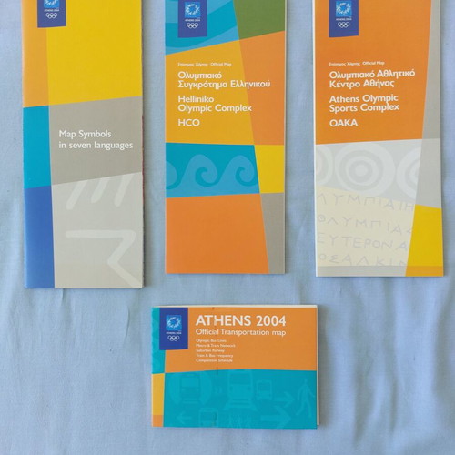Athens 2004 Official Olympic Games Program Set