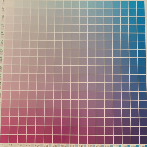 CMYK Color Guide like new, professional printing tool