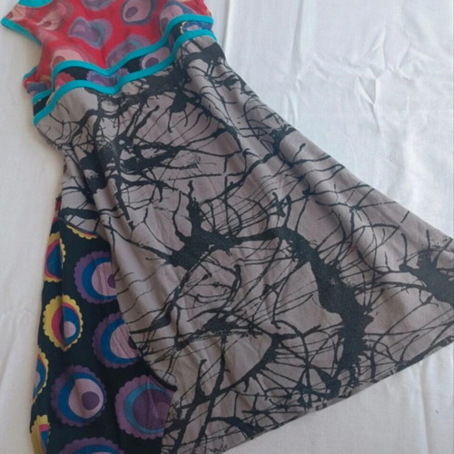 Desigual mako dress size XS like new, colorful, 100% cotton