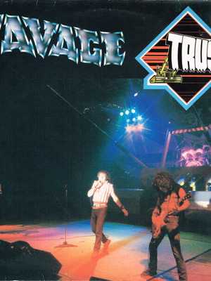 Savage Trust βινύλιο μεταχειρισμένο, metal