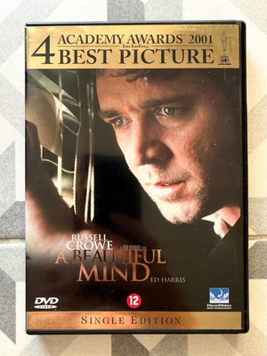 A Beautiful Mind DVD like new with English subtitles, drama
