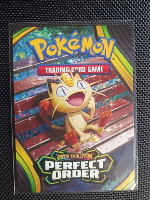 Meowth Perfect Order Pokémon Trading Card like new