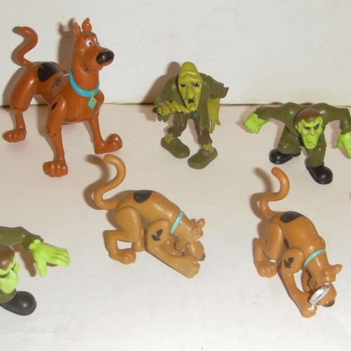 Scooby Doo figures, pack of 8