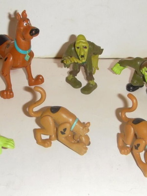 Scooby Doo figures, pack of 8