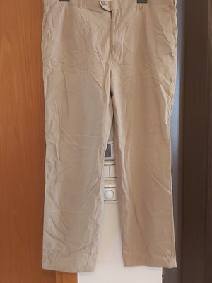 Men's fabric pants beige size 56 like new