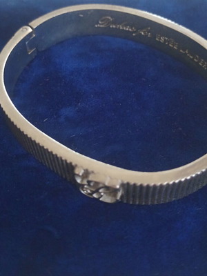 Dukas for Estée Lauder Pink Ribbon Bracelet 2012, steel