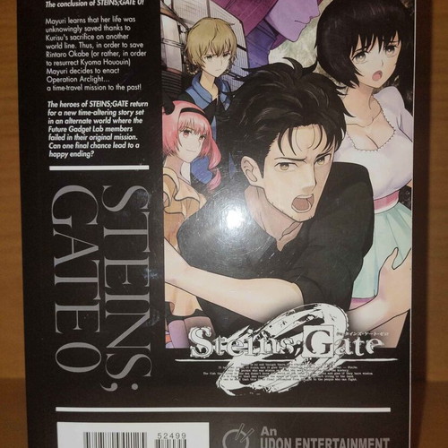 Steins;Gate 0 manga volumes 1-3, English