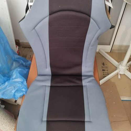 Car Seat Cover Type-R gray-black polyester like new