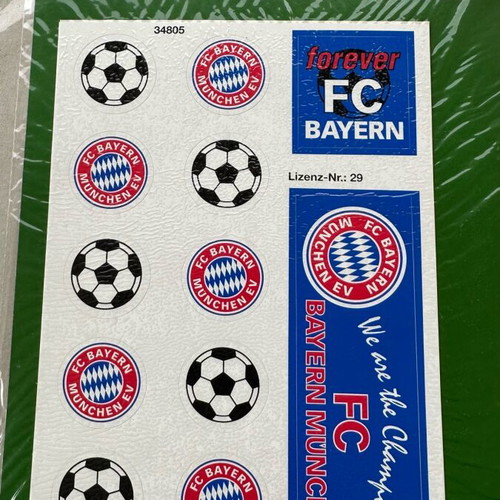 Bayern Munchen FC Sticker Set New