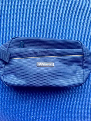 Carpisa men's toiletry bag blue, new