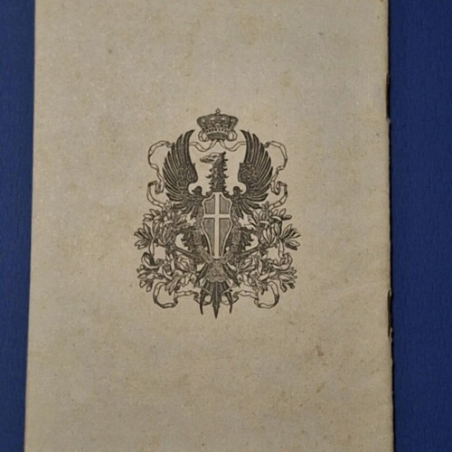 Aegean Rare Italian Postal Savings Booklet Rhodes 1920 used
