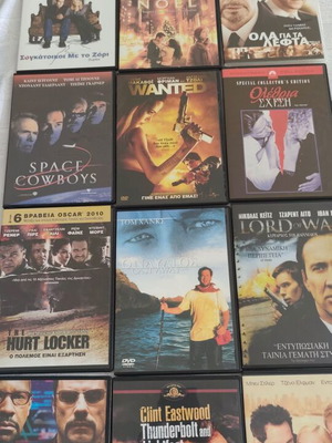 DVD movie pack of 15, like new, subtitled comedy, action, thriller