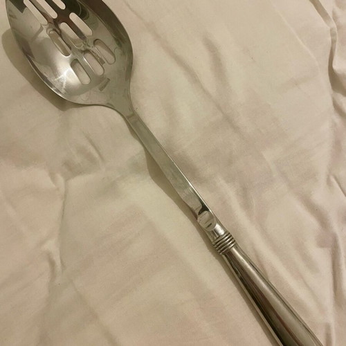Kitchen utensils set of 4 stainless steel like new, 35 cm
