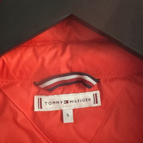 Tommy Hilfiger sleeveless jacket, red, size S