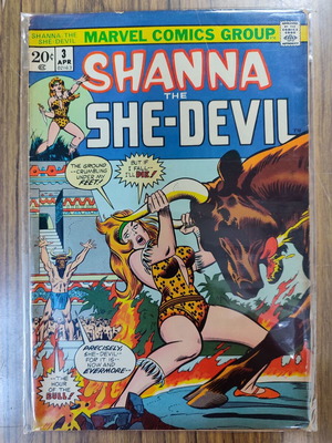 Shanna the She-Devil comic used, foreign language