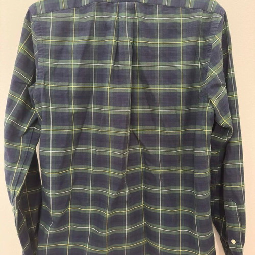 Ralph Lauren shirt like new, regular fit, size Small with Medium fit, blue and green